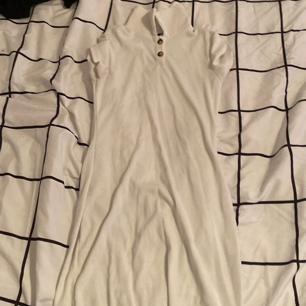 white dress